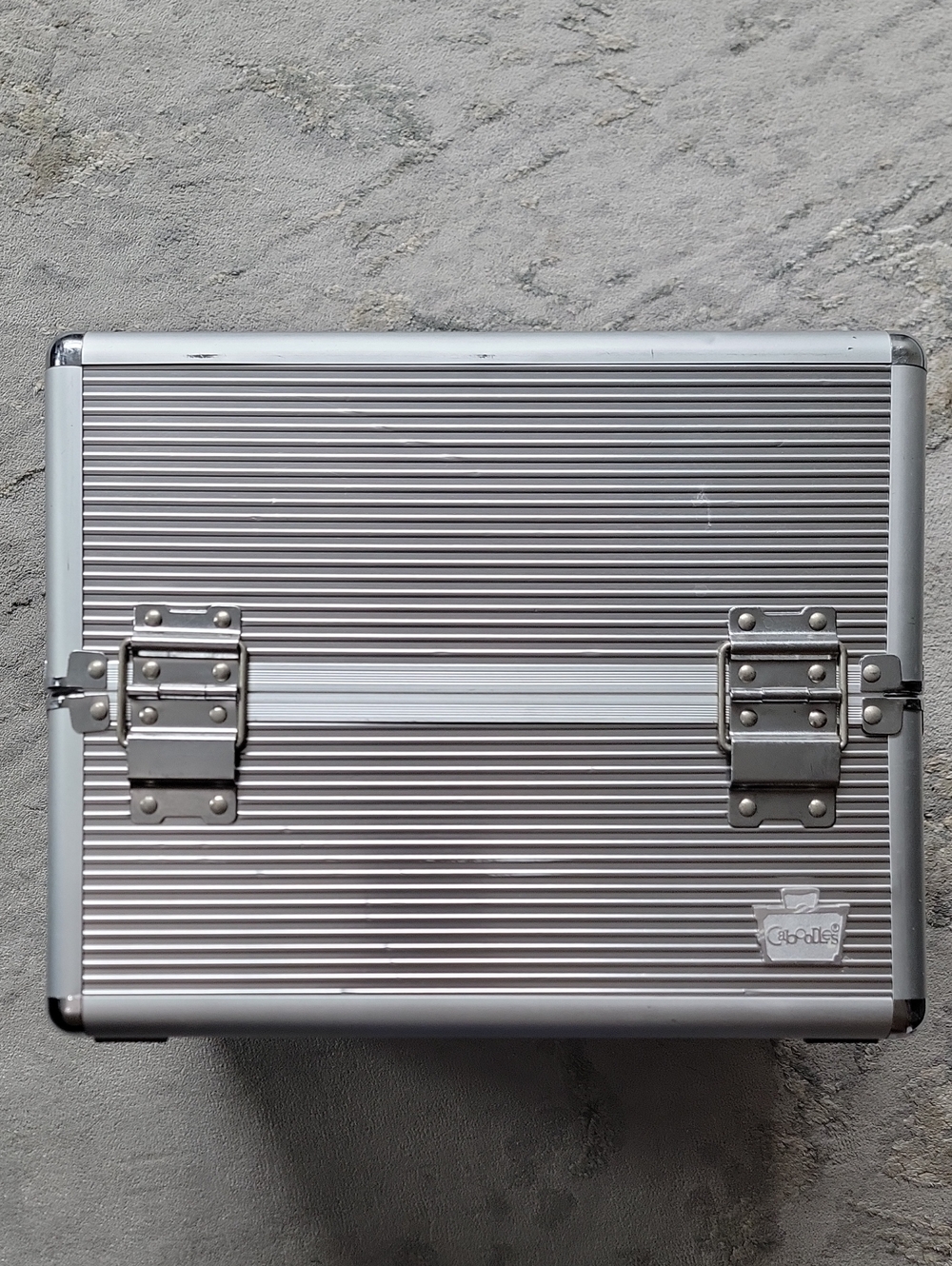 Caboodles Silver Aluminum Tool/Makeup Case